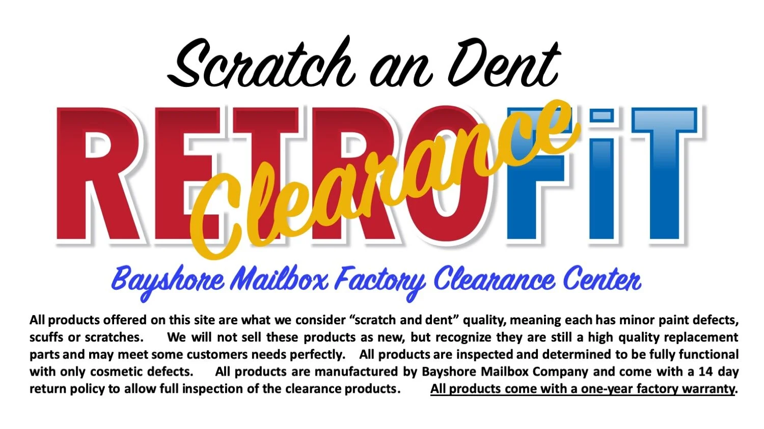 RetroFit Clearance Center